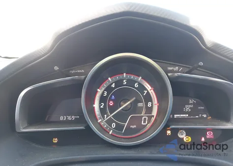 2015 Mazda Mazda3 S Grand Touring z USA, uszkodzony, nr VIN JM1BM1M36F1231141